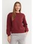 3 Iplik Basic Bisiklet Yaka Sweatshirt 1