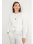 3 Iplik Ayıcık Nakışlı Bisiklet Yaka Sweatshirt 6