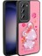 Galaxy S23 Kılıf Şirin Hayvan Figürlü ve Simli Sert Silikon Kapak Royal Case/amas 1