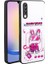 Galaxy A50 Kılıf Şirin Hayvan Figürlü ve Simli Sert Silikon Kapak Royal Case/amas 1