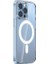 iPhone 15 Pro Max Magsafe Kılıf Sert Yapılı ve Şeffaf Sararmaz Premium Silikon Kapak Ryc/embos 1