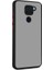 Redmi Note 9 Kılıf Arkası Buğulu Kenarları Renkli Sert Premium Silikon Kapak Rcv/hux 1