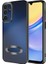 Samsung Galaxy A15 Kılıf Kenarları Lazer Renkli ve Logo Detaylı Şık Esnek Premium Silikon Kapak Ryc/omega 1
