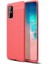 Samsung Galaxy S20 Plus Kılıf Deri Silikon Yüzeyli Yüksek Kaliteli Silikondan Üretilmiş Premium Silikon Kapak Ryc/niss 1