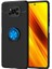 Poco X3 Pro Kılıf Yüzüğü Stant ve Araç Tutucu Olabilen Şık Esnek Premium Silikon Kapak Ryc/ravel 1