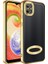 Samsung Galaxy A04 Kılıf Kenarları Lazer Renkli ve Logo Detaylı Şık Esnek Premium Silikon Kapak Ryc/omega 1