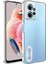 Redmi Note 12 4g Kılıf Kenarları Lazer Renkli ve Logo Detaylı Şık Esnek Premium Silikon Kapak Ryc/omega 1