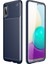 Samsung Galaxy A02 Kılıf Karbon Desenli Esnek Yüksek Kaliteli Meteryalden Üretilmiş Silikon Kapak Ryc/negro 1