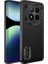Redmi Note 14 Pro Plus Kılıf Kenarları Lazer Renkli ve Logo Detaylı Şık Esnek Premium Silikon Kapak Ryc/omega 1