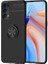 Oppo Reno 4 Kılıf Yüzüğü Stant ve Araç Tutucu Olabilen Şık Esnek Premium Silikon Kapak Ryc/ravel 1