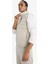 Fit Su İtici Rüzgar Geçirmez Slim Fit Dar Kesim Fermuarlı Cepli Şişme Yelek E9215AX25AU 5