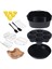 Instant Vortex Plus, Cosorı 6.4l, Tefal Xxl 6.2l, Breville ve Çoğu 5.7l Hava Fritözü Için Kare Hava Fritözü Aksesuarları (Yurt Dışından) 3