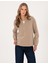 Kadın Bej Comfort Fit Sweatshirt 50314954-VR011 3