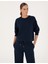 Kadın Lacivert Oversize Sweatshirt 50314963-VR033 3