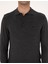 Erkek Antrasit Melanj Slim Fit Polo Yaka Basic Triko Kazak 50314189-VR081 6