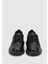 Siyah Deri Erkek Sneaker 3