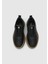 Siyah Deri Kadın Sneaker 5