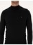 Erkek Siyah Slim Fit Yarım Balıkçı Yaka Basic Triko Kazak 50314176-VR046 6