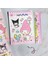 Spiral Not Defterli Cetvelli My Melody Kuromi Model Normal ve Şeffaf Sticker Dergisi - Model 2 1