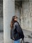 Kadın Siyah Oversize Ceket 2