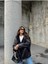Kadın Siyah Oversize Ceket 3