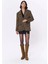 Leopar Desenli Kaşe Blazer Ceket 1