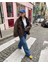 Kadın Siyah Oversize Ceket 3