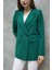 Kadın Tek Düğmeli Blazer Ceket 4