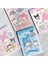 Spiral Not Defterli Cetvelli My Melody Kuromi Model Normal ve Şeffaf Sticker Dergisi - Model 4 4