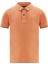 Vintage Görünümlü Turuncu Polo Yaka Çocuk T-Shirt 1