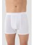 Erkek Beyaz Bambu Boxer 3'lü Paket 2