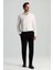 Pamuklu Siyah Regular Fit Chino Pantolon 1