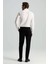 Pamuklu Siyah Regular Fit Chino Pantolon 2