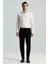 Pamuklu Siyah Regular Fit Chino Pantolon 5