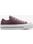 Chuck Taylor All Star Lift Kadın Bordo Platform Sneaker 1