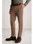 Pamuklu Tütün Rengi Regular Fit Chino Pantolon 3