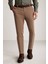 Pamuklu Tütün Rengi Regular Fit Chino Pantolon 4