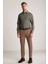 Pamuklu Tütün Rengi Regular Fit Chino Pantolon 5