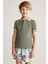 Pike Pamuk Haki Çocuk Polo T-Shirt 4
