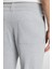 Bağcıklı Açık Gri Slim Fit Triko Pantolon 5
