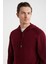 M Logolu Kapüşonlu Bordo Hoody 1