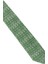 Çizgi Desenli Ipek Karışım Gri-Yeşil Örgü Kravat 4