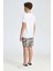 Beyaz Bisiklet Yaka Basic Çocuk T-Shirt 5