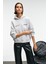Orınque Kadın Kapüşonlu Baskı ve Nakış Detaylı Oversize Grimelanj Sweatshirt 4