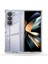 Samsung Galaxy Z Fold 6 Kılıf Köşe Korumalı Şeffaf Sert Premium Silikon Kapak Ryc/nitro 1