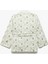 Pamuklu Floral Işlemeli Fisto Kruvaze Oversize Kimono Ceket 5