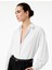 Regular Fit Pile Detaylı Uzun Kollu Poplin Gömlek 2