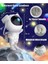 Astronot Projektör LED Işık Galaxy 360* Yıldız Projeksiyon Nasa Aurora Bulutsusu Çocuk Gece Lambası 2