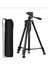 3366 Profesyonel Kamera Tripod, Telefon Tutucu Tripod 140 cm 2