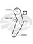 Triger Kayişi 96 Diş Renault Clio I 88-05, Kangoo 97 - , Logan I 04 - , Megane I 96-03, Sandero 09 - , Symbol I 00 - , Ii 08-14, Dacia Logan 04 - , Mcv 07 - , Express 09 - , PICK-UP08 - , Sande Dpmah 1